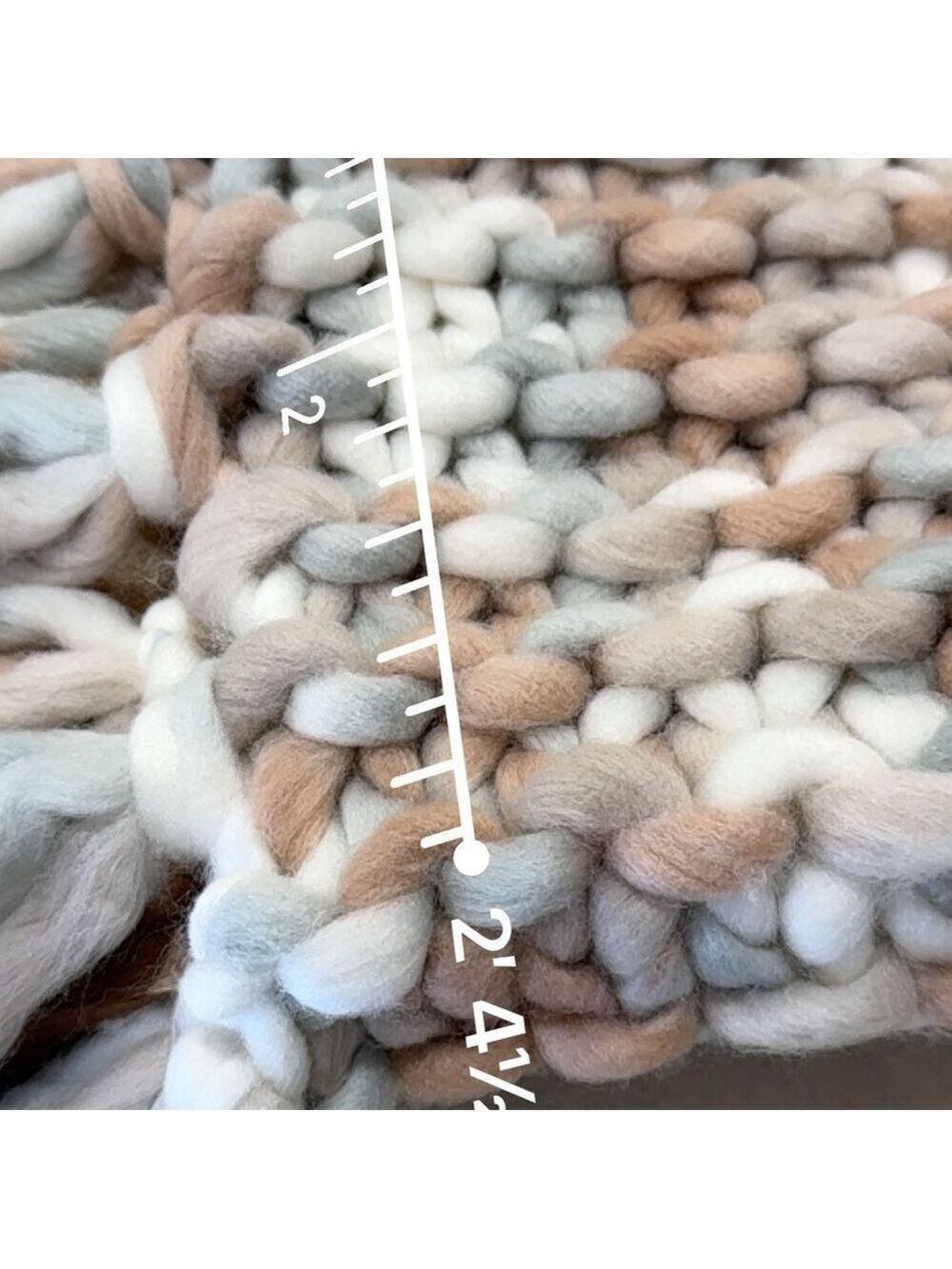 Free People Scarf Chunky Knit Oversized - Picture 5 of 10